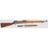 Springfield Mod 1903 Kal. .30-06, Nr. 850656. Lauf reinigungsbedürftig, matt, Fertigung {S A 12-28{.