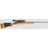 Repetierbüchse Remington Mod. 788, mit ZF Bushnell Kal. .222 Rem., Nr. 6029890. Blanker Lauf,