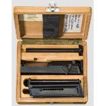 Walther-Einstecksystem für P 38, Polizei (BMI / BGS), im Kasten Kal. .22 l.r., Nr. 458.