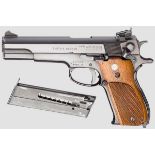 Smith & Wesson Mod. 52, {The .38 Master Single Action{ Kal. .38 Spl. Wadcutter, Nr. 52099. Blanker