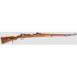 Gewehr 98, Amberg 1915 Kal. 8x57, Nr. 234h. Nummerngleich. Lauf minimal rau, scharfes Profil,