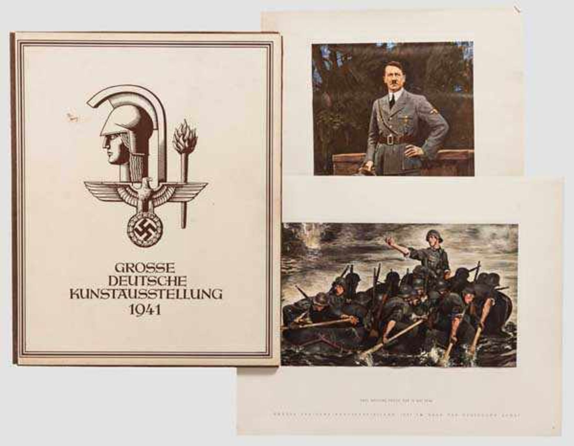 Zwei KFZ-Kennzeichen, Sammlung Militaria, Literatur über den 2. Weltkrieg in französischer Sprache - Bild 2 aus 3