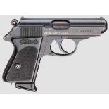 Walther PPK, ZM, {Statens Vattenfallsverk{ Kal. 7,65 mm, Nr. 376745k. Nummerngleich. Blanker Lauf.