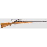 Mauser Single Shot Championship Target Rifle Mod. Es 350 B, mit ZF Hensoldt Kal. .22 l.r., Nr.