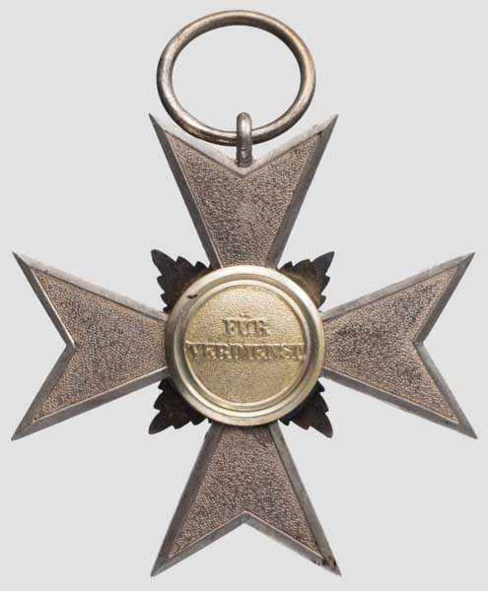 Orden des Verdienstkreuzes - Kreuz 4. Klasse im Etui Detailliert ausgeführtes Brustkreuz in - Bild 2 aus 2