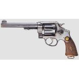 Smith & Wesson .455 Mark II Hand Ejector 2nd Model Kal. .455, Nr. 57792. Nummerngleich. Blanker