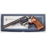 Smith & Wesson Mod. 17-3, {The K-22 Masterpiece{, im Karton Kal. .22 l.r., Nr. 3K6405. Blanker Lauf,