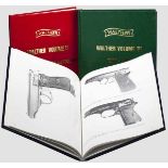 Drei Bände Rankin, Walther-Pistolen, englisch Band I: Walther PP and PPK, 142 Seiten. Band II: