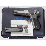 Walther P 88 Compact, im Koffer, Commercial-Testwaffe USA Kal. 9 mm Luger, Nr. 105129.