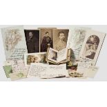 Königin Marie von Bayern (1825 - 1889) - kleines Poesiealbum aus den Jahren 1882 - 86, Autographen