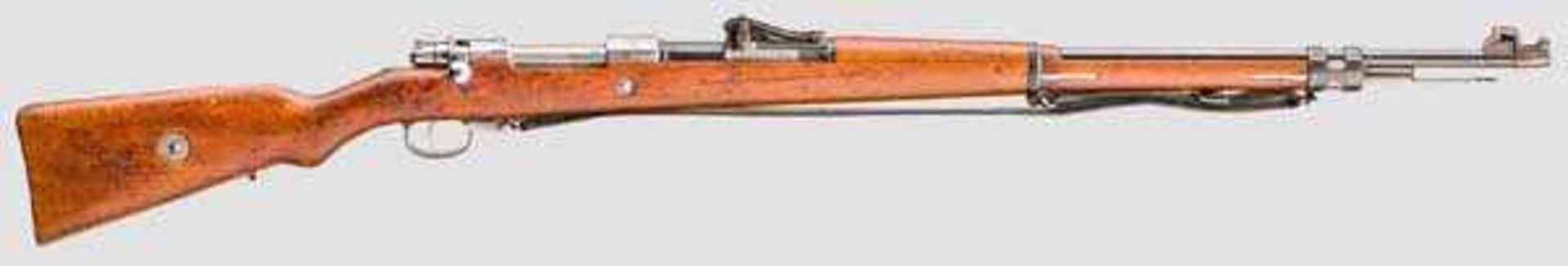 Gewehr 98, DWM 1915 Kal. 8 x 57, Nr. 312ee. Nummerngleich inkl. Schrauben. Blanker Lauf. Dt.