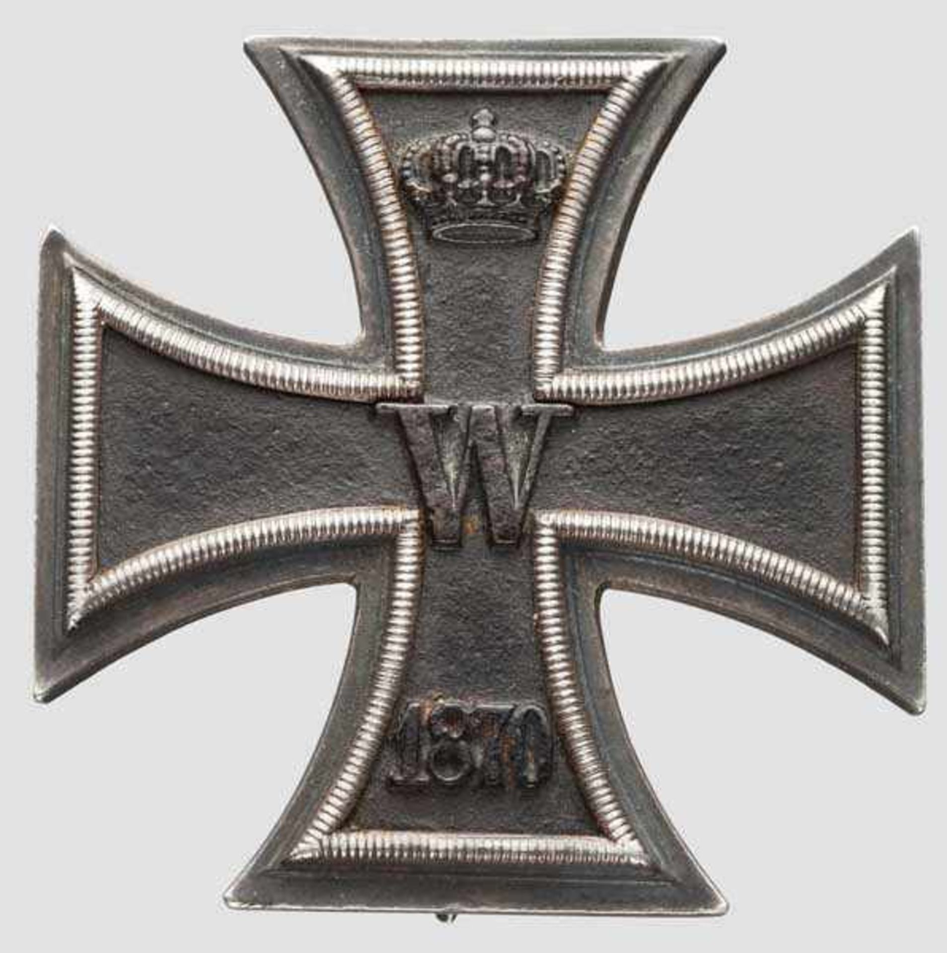 General von Bergmann - Eisernes Kreuz 1870 - Kreuz 1. Klasse in Wagner-Fertigung Der von Wagner in