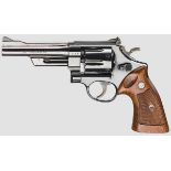 Revolver Smith & Wesson M 27-1 Kal. .357 Mag., Nr. S220229. Dt. Beschuss. Blanker Lauf, Länge 5{.