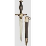 A Model 1936 Dagger for Leaders of the RLB Maker Paul Weyersberg, Solingen, polished blade with