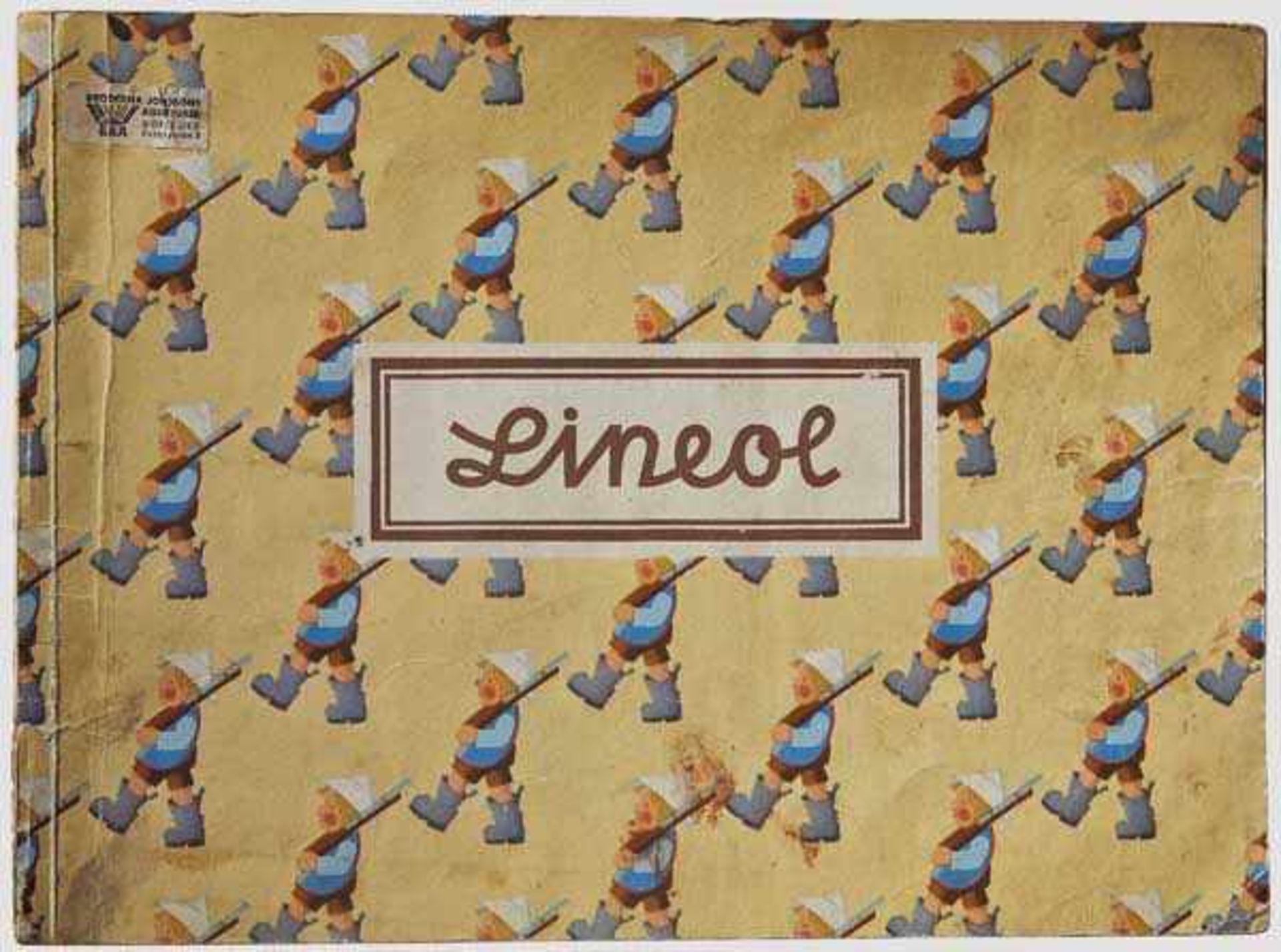 A Lineol export edition Toy Catalogue Lineol, a very rare export version of the catalogue no.10 with