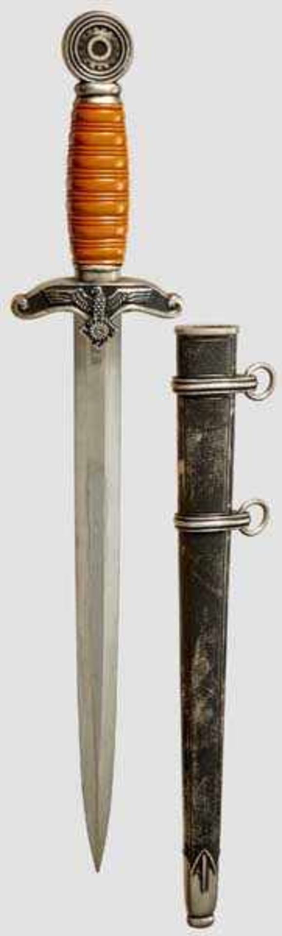 A Model 1938 Dagger for Leaders of the TENO (Technical Emergency Corps) Maker Carl Eickhorn,
