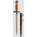 A Model 1938 Dagger for Leaders of the TENO (Technical Emergency Corps) Maker Carl Eickhorn,