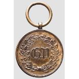 Feldzugsmedaille 1813 - 1815 - Medaille für {1815{ In Bronze geprägte Medaille der Verleihungszeit