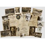 Oberfeldwebel Franz Meier – A Document and Photo Grouping Award documents for: Iron Cross 2nd