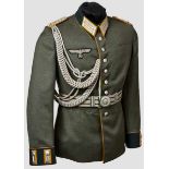 A Uniform for Officer of the Army Cavalry School Field gray doeskin wool construction M35 (