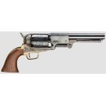 Colt First Model Dragoon, Postwar Kaliber .44, Nummer 21853, nummerngleich. Blanker Lauf,