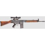 Selbstladegewehr SAR 2000, mit ZF Hensoldt Kal. .308 Win., Nr. B965. Blanker Lauf mit