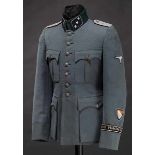 Feldbluse eines SS-Untersturmführers der Infanterie der SS-Freiwilligen-Legion-Niederlande