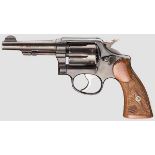 Smith & Wesson Mod. 10, {The Military & Police{ Kal. .38 S & W Spl., Nr. 49387. Trommel nicht