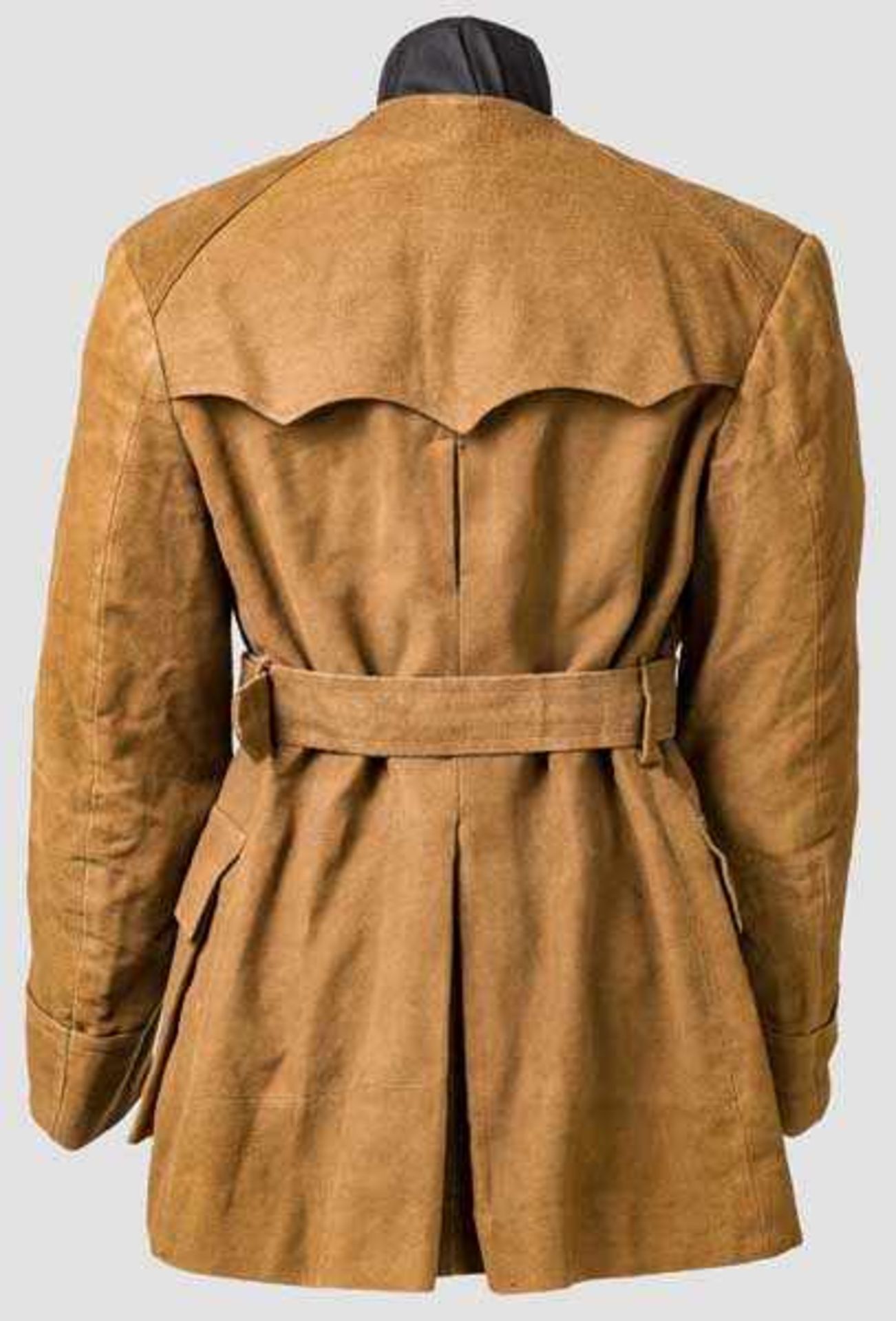 Jacke eines Angehörigen der Partisanenbewegung CLN um 1944 Braunes aufgerautes Tuch, vier Taschen, - Bild 2 aus 3