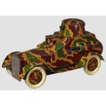 An Arnold Tank Armoured Car Arnold, 7cm series, excellent lithographed camouflage finish with