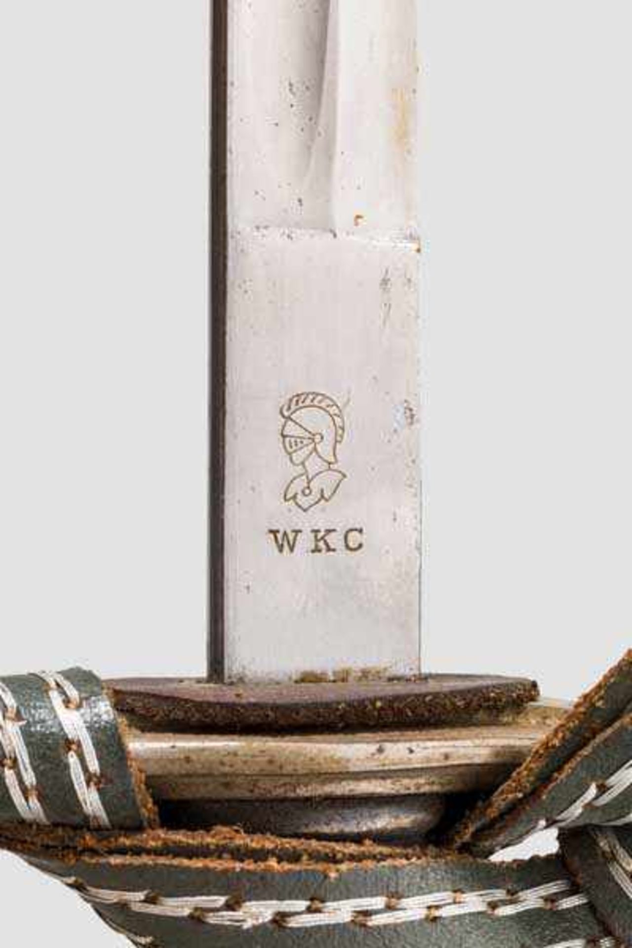 Degen für Polizei-Führer mit SS-Zugehörigkeit von WKC, Solingen Klinge mit terzseitig - Bild 4 aus 5