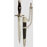 A Model 1939 Dagger for a Leader of the Postal Protection Maker Paul Weyersberg, Solingen,