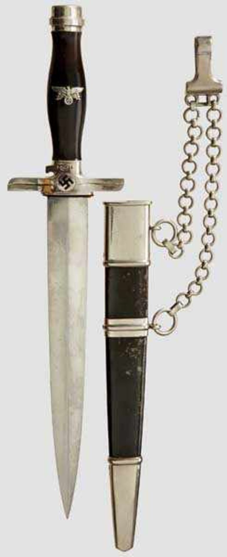 A Model 1939 Dagger for a Leader of the Postal Protection Maker Paul Weyersberg, Solingen,