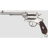 Armeerevolver Gasser Mod. 1870/74 Kal. 11,2 mm, Nr. 71671. Nummerngleich. Lauf stark matt, Länge 185