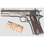 Colt Mod. 1911 Government Model, British Contract Kal. .455 Eley, Nr. W 40409 (W = Webley). Lauf