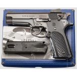 Smith & Wesson Mod. 559, "9 mm 14-Shot Autoloading Pistol", im Karton Kal. 9 mm Luger, Nr.