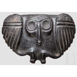 Skulptur in Gestalt eines Mischwesens mit Flügeln, Taino-Kultur, Karibik, 11. - 15. Jhdt.