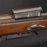 Zündnadel-Versuchsgewehr, System Knocke, um 1854 Gezogener Lauf im Kaliber 17 mm, Seele blank,