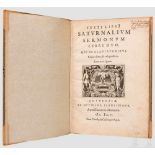 Iusti Lipsi, "Saturnalium Sermonum Libri Duo, Qui de Gladiatoribus", Antwerpen, 1604 136