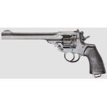 Webley W.S. Target Model Kal. .22 l.r., Nr. 126996. Nummerngleich. Lauf leicht matt, Länge 7-1/2".