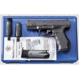 Smith & Wesson Mod. SW 99, im Koffer, Gemeinschaftsproduktion S&W und Walther Kal. 9 mm Luger, Nr.