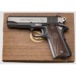 Colt Commander Automatic Model, im Karton Kal. .45 ACP, Nr. CLW014344. Blanker Lauf, Länge 4-1/4".