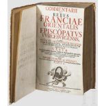 Eckhart, Johann Georg von "Commentarii de rebus franciae orientalis et episcopatus