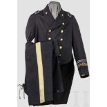 Uniform für Ärzte im Admiralsrang, 1900-46 Giacca da Ammiraglio Medico Zweireihiger Frack aus