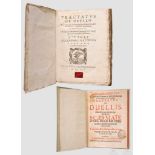 Zwei Duelltraktate des 17. Jhdts. Alexandro Peregrino, Tractatus de Duello, Venedig 1614 mit 232
