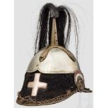 Helm für Angehörige der "Guardia Civica Milano", 19. Jhdt. Elmo "Guardia Civica Milano", 19* sec.