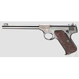 Colt Woodsman Model Automatic Target Pistol Kal. .22 l.r., Nr. 152549. Blanker Lauf, Länge 6-1/2".