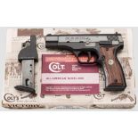 Colt All American, First Edition, Mod. 2000, im Koffer Kal. 9 mm Luger, Nr. RK00674. Blanker lauf,