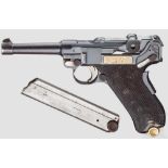 Parabellum Mod. 1906 (M 11 Pistol), Vickers Kontrakt, Ostindien Kal. 9 mm Luger, Nr. 9624.