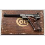 Colt Woodsman Targetsman, im Karton Kal. .22 l.r., Nr. 099382S. Blanker Lauf, Länge 6".